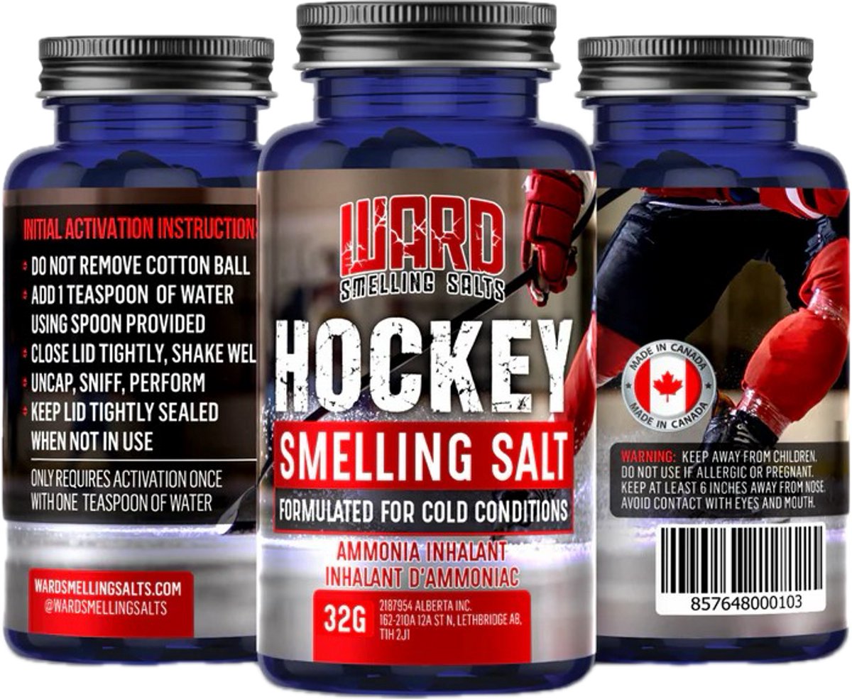 WARD - Smelling Salt - Hockey - Training - Booster - Workout