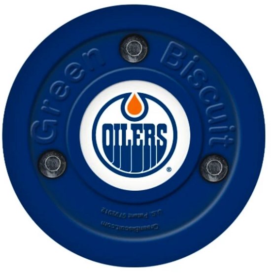 Green Biscuit - Original - Streethockey - Puck - NHL - Edmonton Oilers