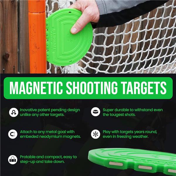 TOP SHELF Target 6 inch 4er Pack