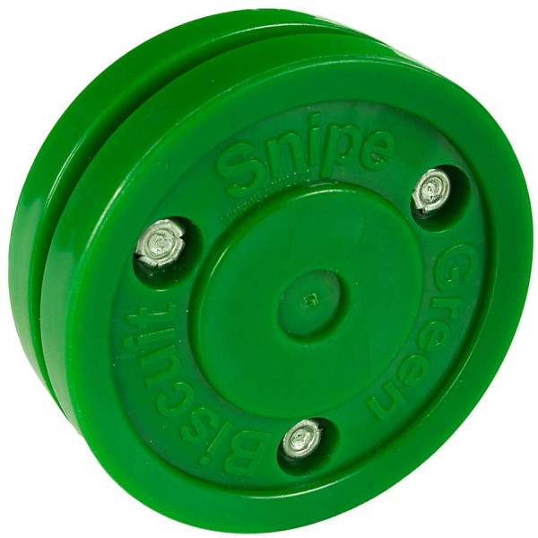 Green Biscuit Hockeypuck Training Donkergroen