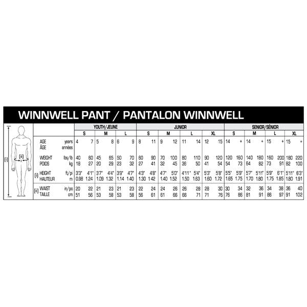 WINNWELL AMP700 IJshockeybroek Senior L