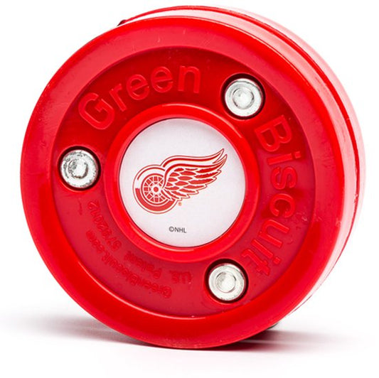 Green Biscuit - Original - Streethockey - Puck - NHL - Detroit Red Wings