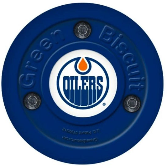 Green Biscuit - Original - Streethockey - Puck - NHL - Edmonton Oilers