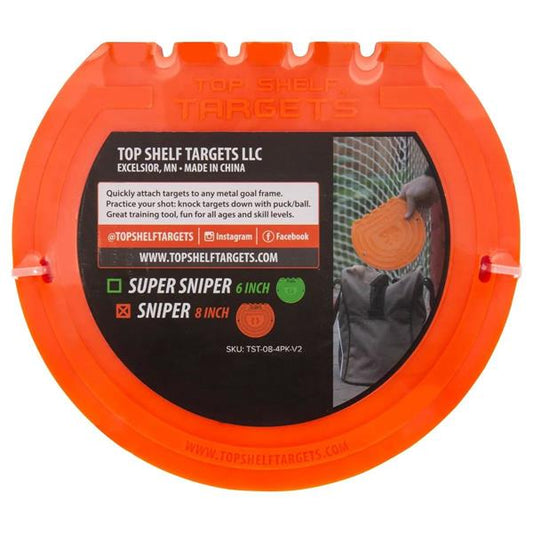 TOP SHELF Target 8 inch 4er Pack