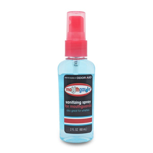 Desinfecterende spray voor gebitsbeschermers