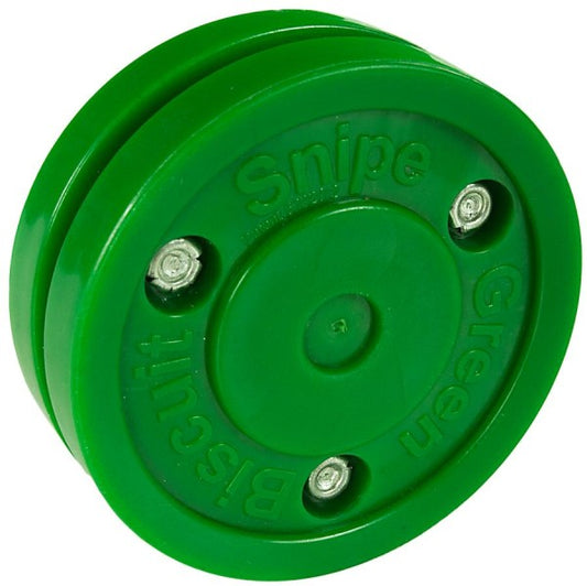 Green Biscuit Hockeypuck Training Donkergroen